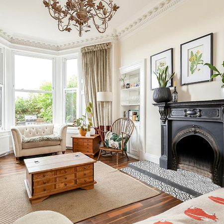 אדינבורו Stylish Victorian Apartment'S Close To The Botanical Gardens, Free Parking! מראה חיצוני תמונה