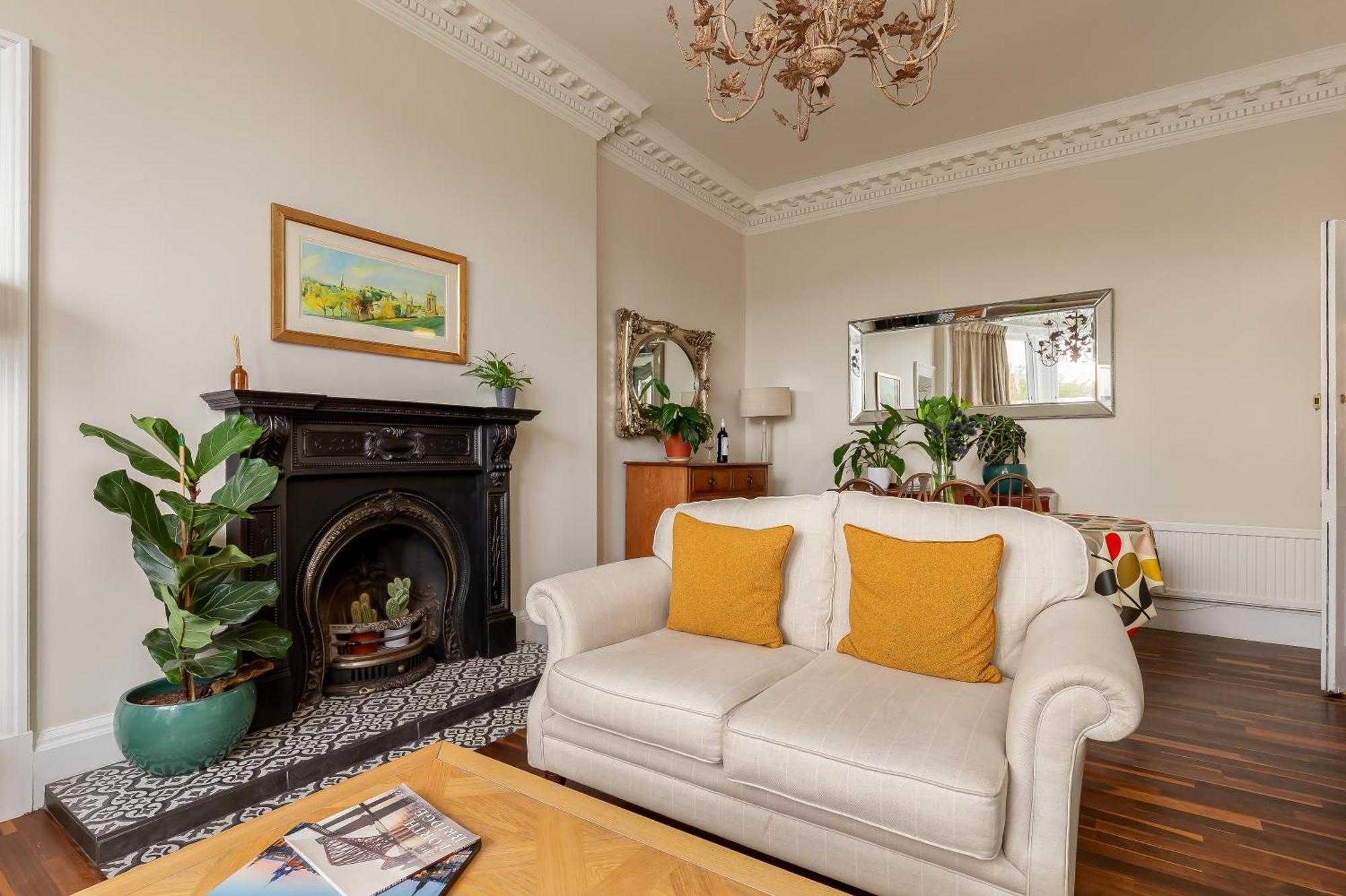 אדינבורו Stylish Victorian Apartment'S Close To The Botanical Gardens, Free Parking! מראה חיצוני תמונה